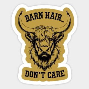 Barn Hair Sticker